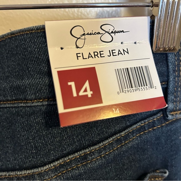 NWT Jessica Simpson High Rise Flare Jeans Size 14 - Picture 5 of 5